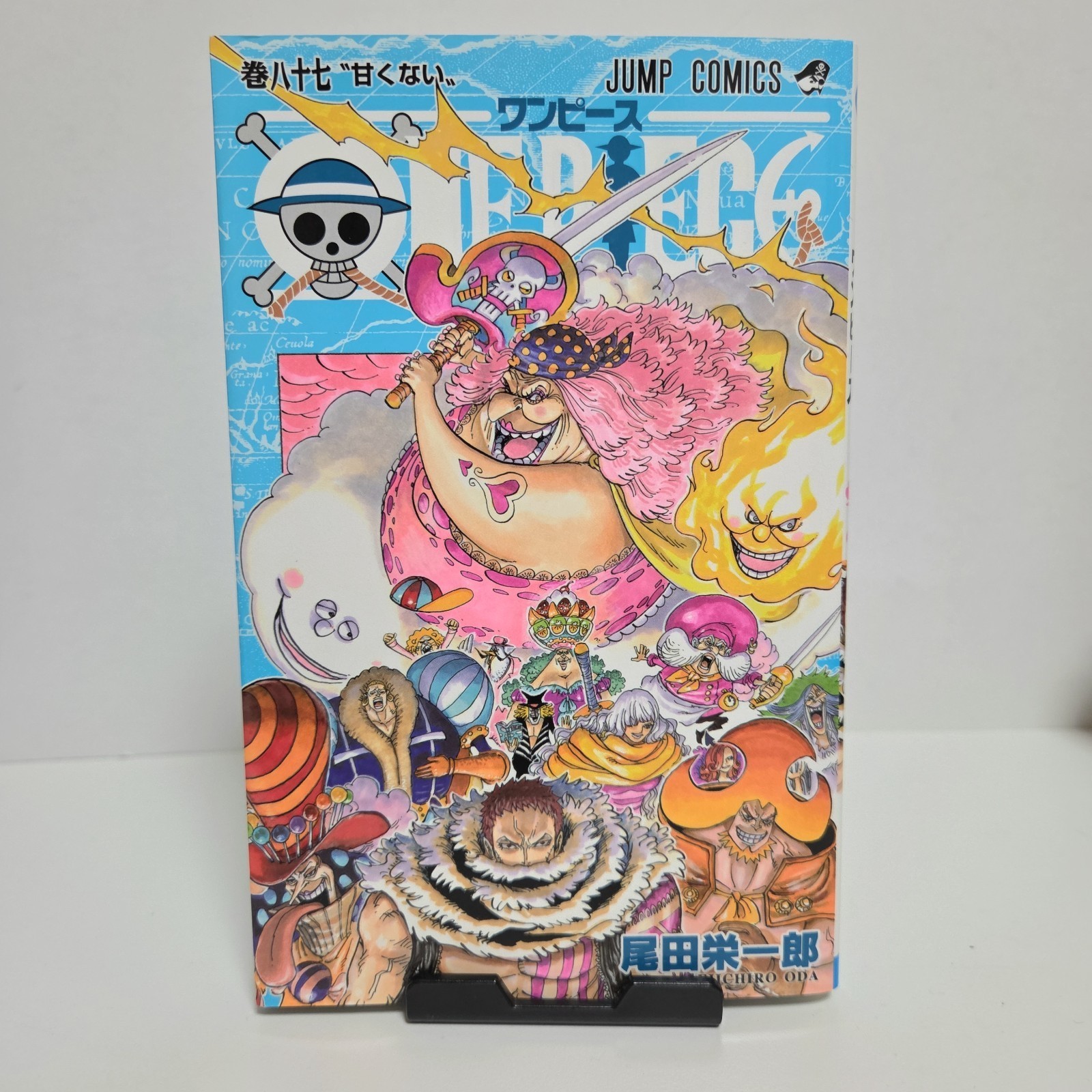 1st Print One Piece Comic Vol.87 Manga Giapponese Oda Eiichiro 2017 prima...