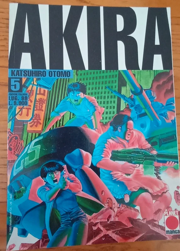 Akira 5 edizione Planet Manga