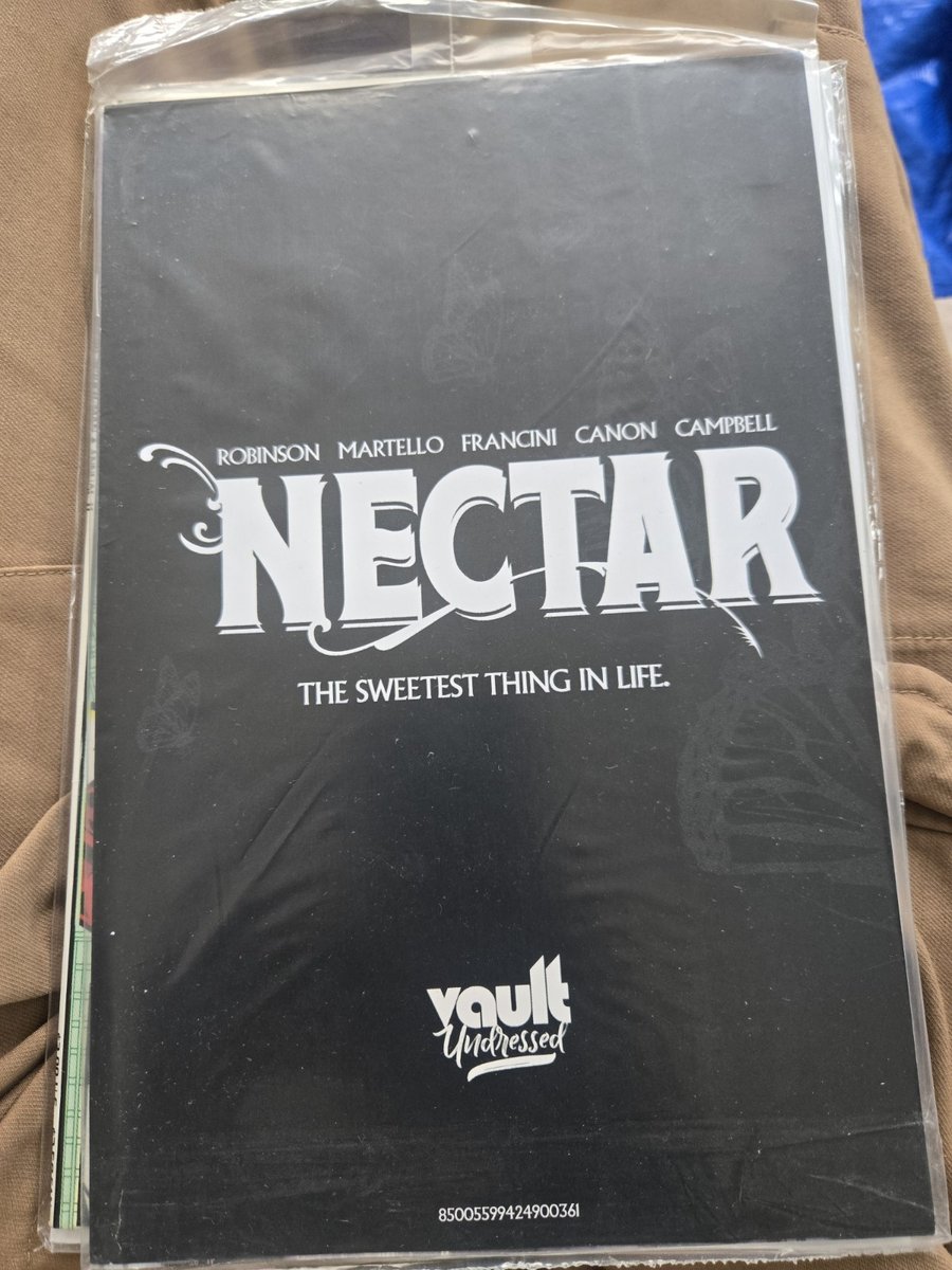 Nectar #1 CVR G NSFW Black Bag Suspiria Variant  1st Print
