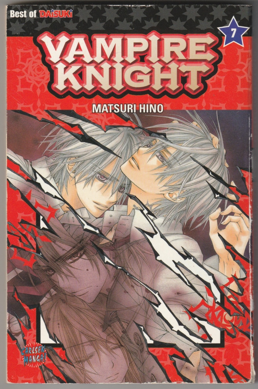 ✪ VAMPIRE KNIGHT #7, Carlsen 2009 MANGA TASCABILE Z2