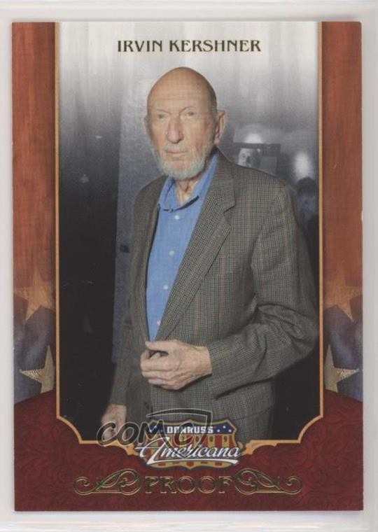 2009 Donruss Americana Retail Proof Gold 70/100 Irvin Kershner #89 0ad