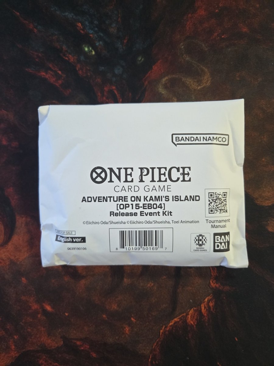 One Piece Gioco di Carte Avventura sull'Isola di Kami Kit Uscita Sigillato
