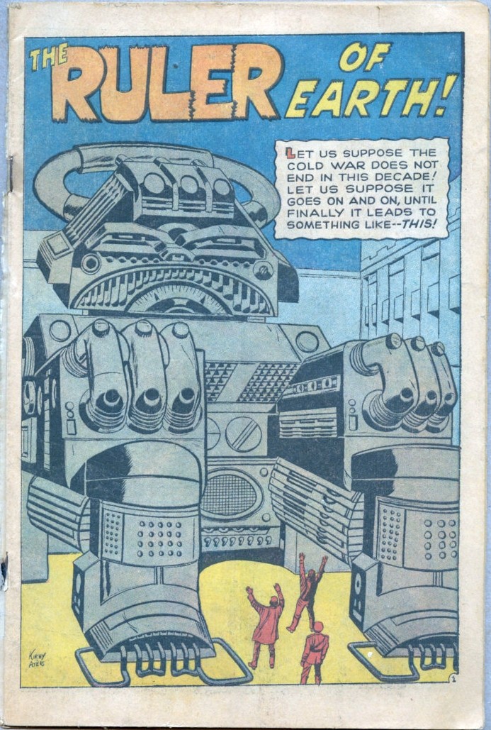 Viaggio nel mistero #81-1962 Marvel senza copertina (Steve Ditko 1 dei suoi 5 migliori)Kirby