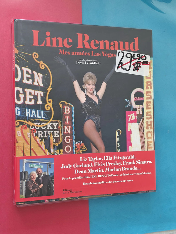 Mes années Las Vegas de Line Renaud David Lelait-Helo  Format : Relié