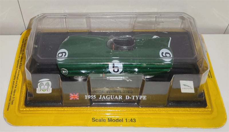 Del Prado - Jaguar D-Type - Vencedor Le Mans 1955 - Mike Hawthorn, Ivor Bueb