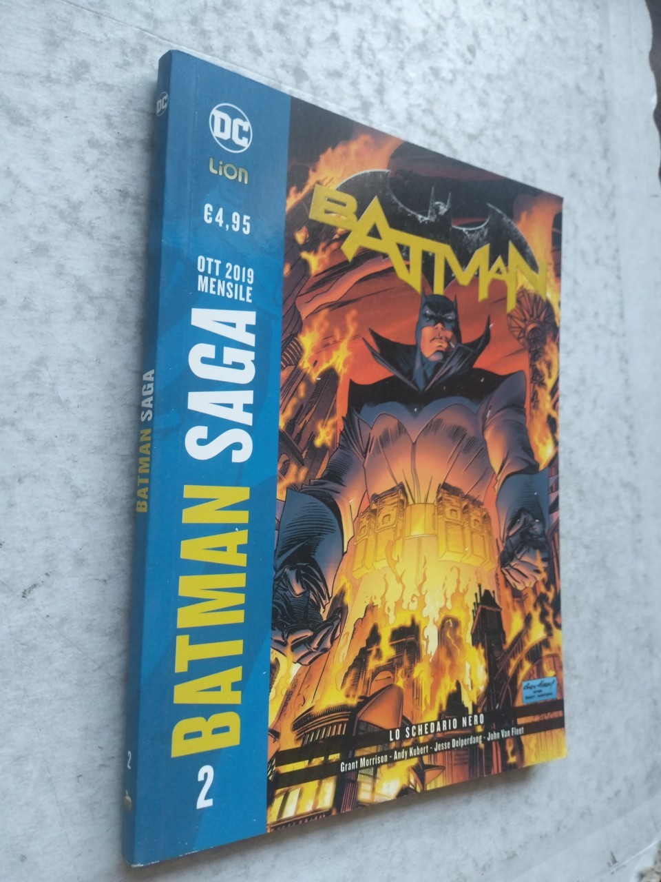 DC BATMAN SAGA N.2 - RW EDIZONI  2019 (O8)