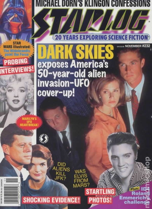 Starlog #232 VG 1996 immagine stock basso grado