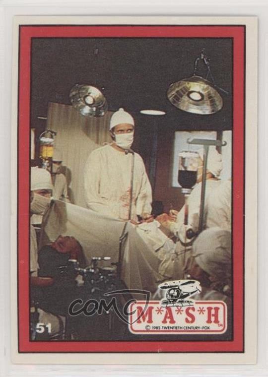 1982 Donruss M*A*S*H Occhio di Falco Pierce #51 00ah