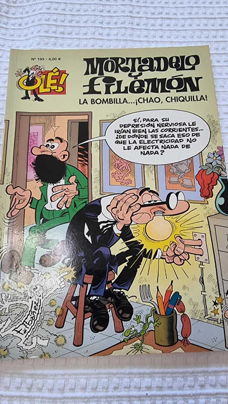 Mortadelo y Filemón n °193. La bombilla chao chiquilla