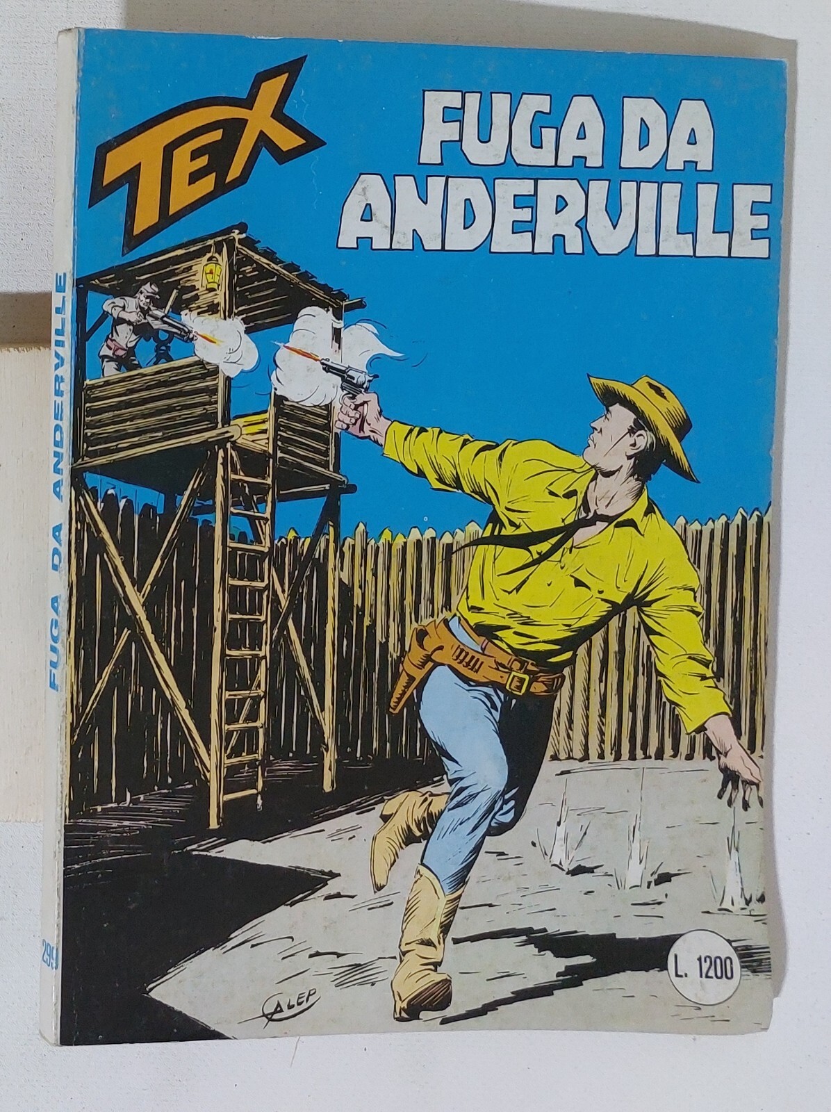 48265 TEX n. 299 - Fuga da Anderville - Bonelli 1985