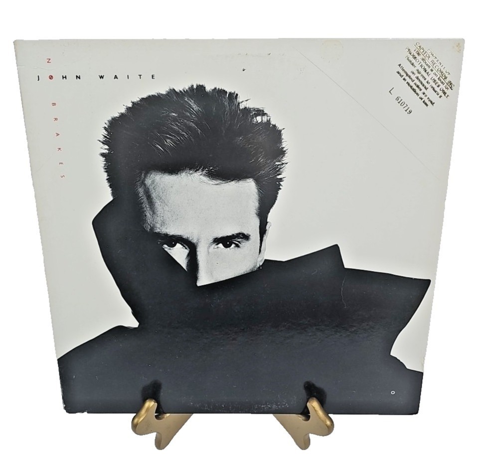 John Waite "No Brakes" ST-17124 1984 RARE Jacksonville Pressing Promo Edition LP