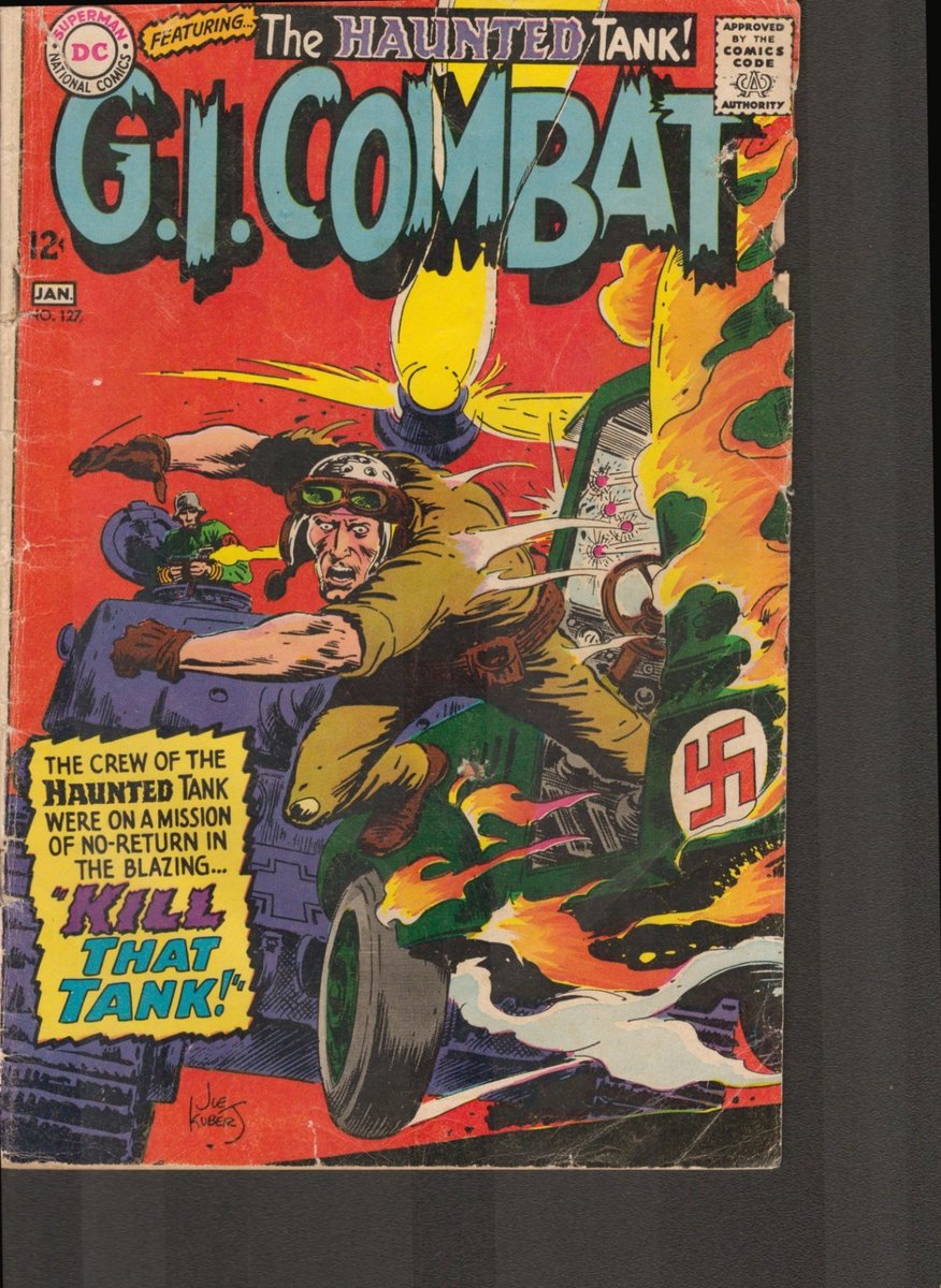 54804: DC COMICS G.I. COMBAT #127 grado G