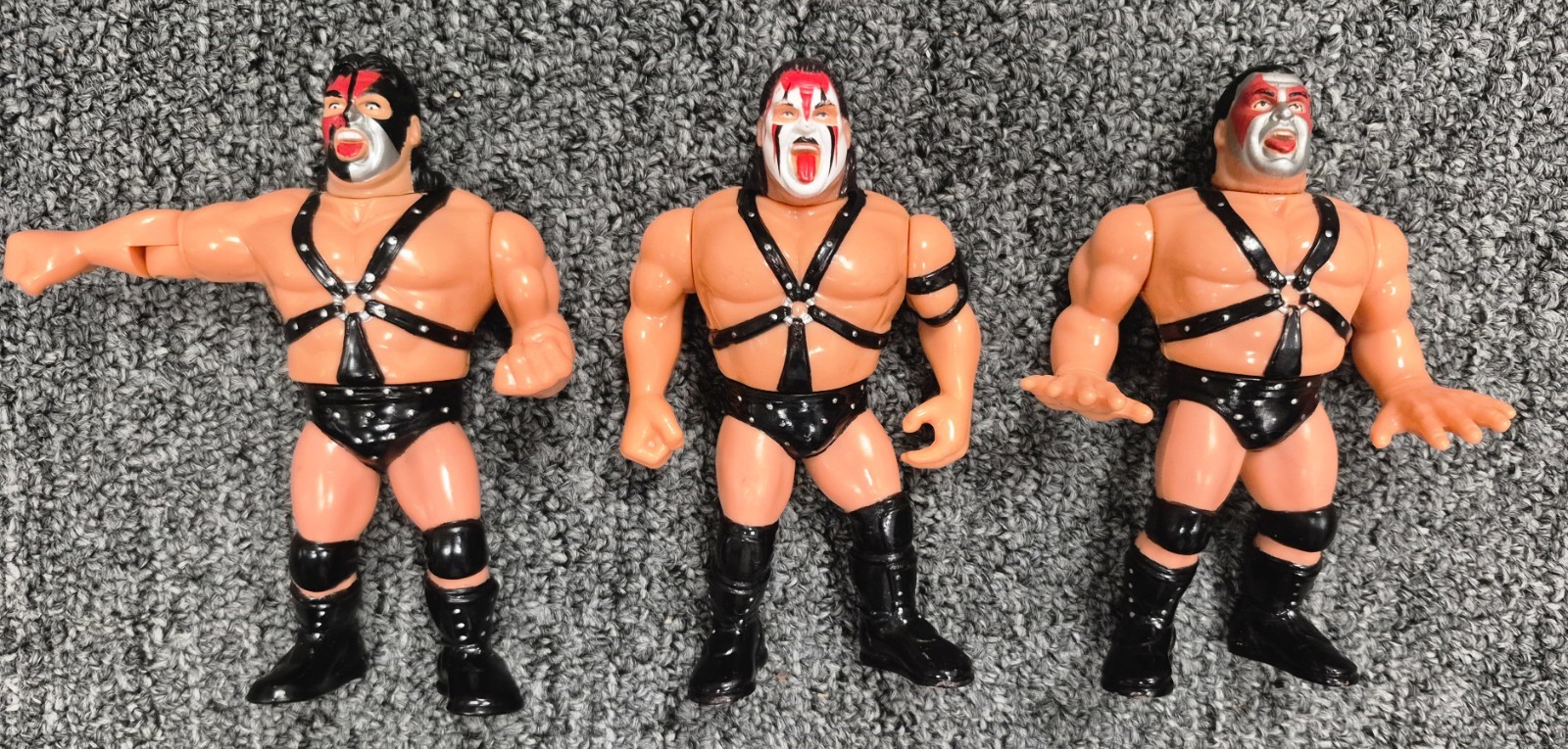 WWF Hasbro Ax Smash Crush Demolition Action Figure 1991 Serie 2 WWE Wrestling