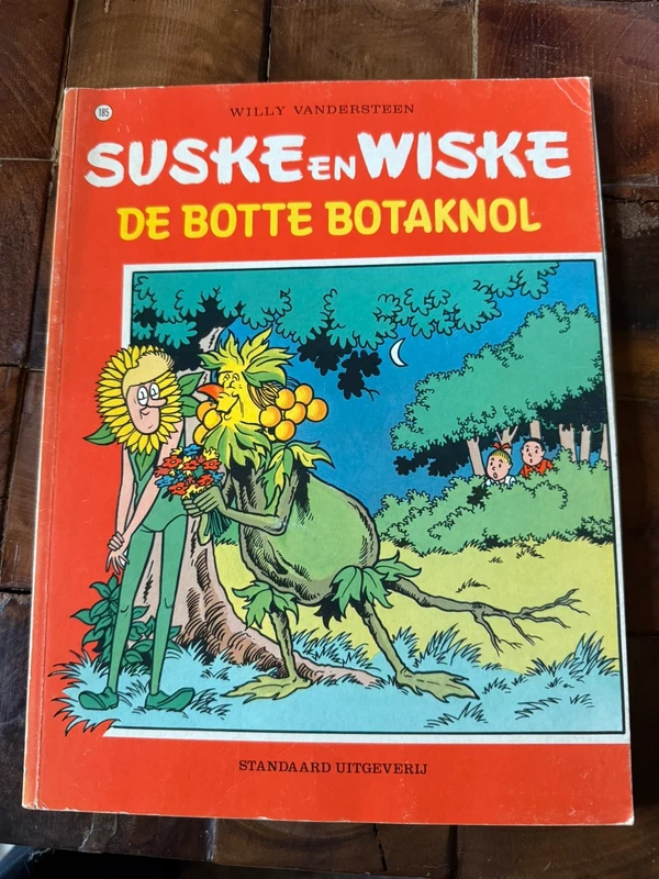 De Botte Botaknol. Suske en Wiske. Willy Vandersteen.