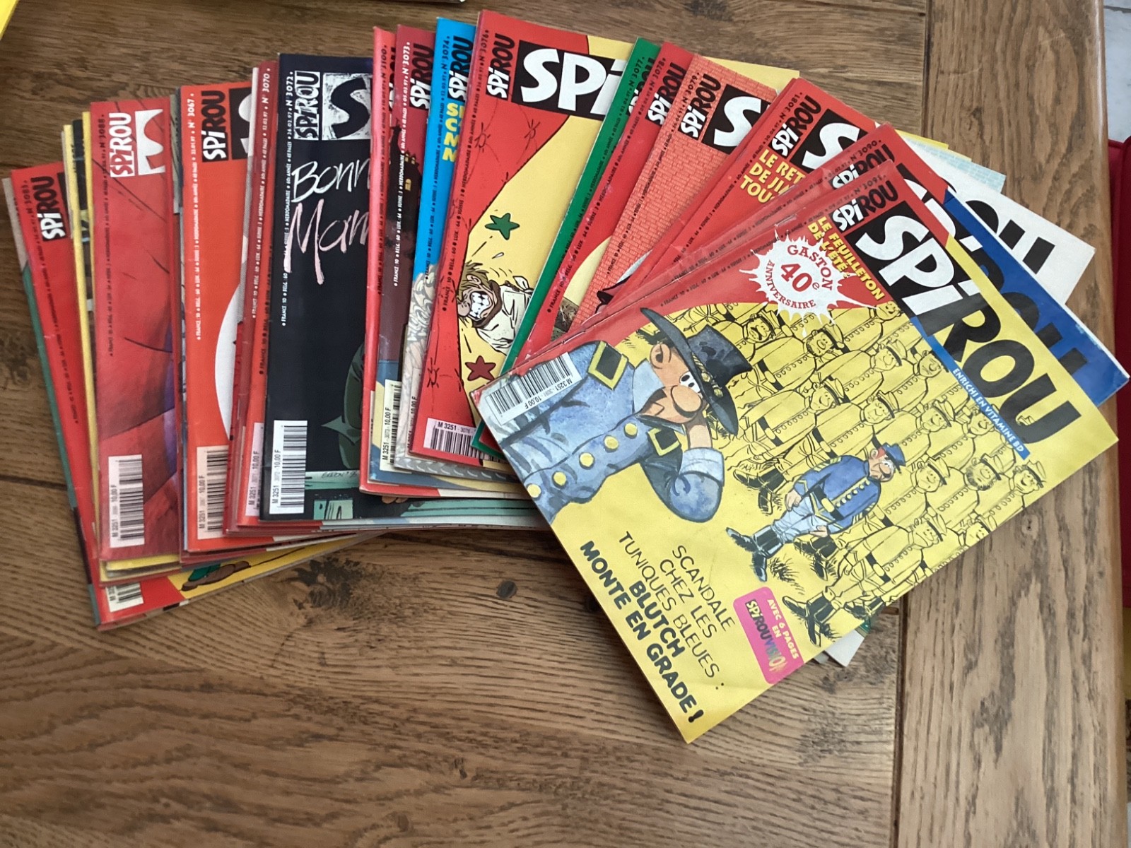 Lot de 29 revues Spirou 1997
