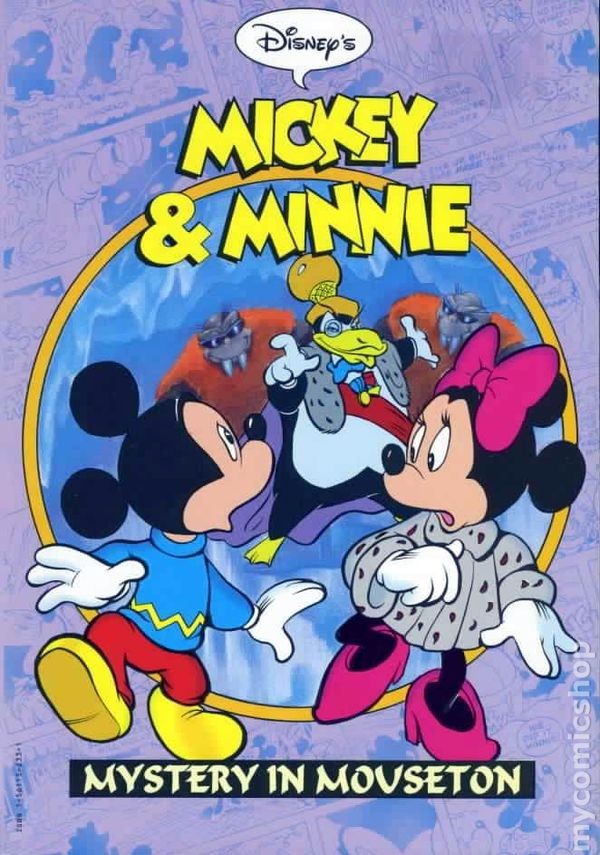 Cartoon Tales Topolino e Minnie #1 VG 1991 immagine stock basso grado