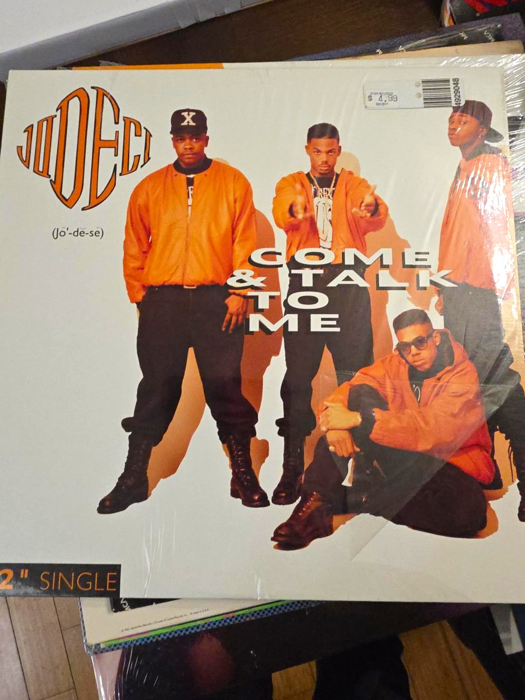 Jodeci - Come & Talk to Me MCA Records 1991 12" Vinyl Single MCA-54304