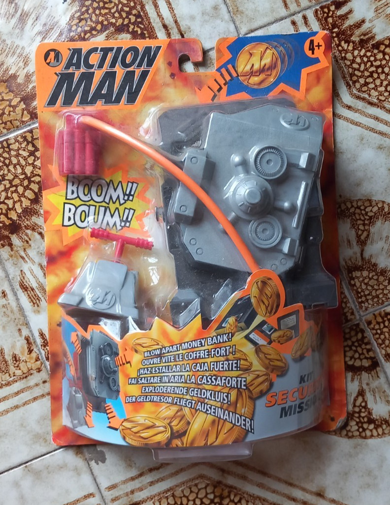 Action Man Kit Security Mission Nuovo sigillato 1999 Hasbro