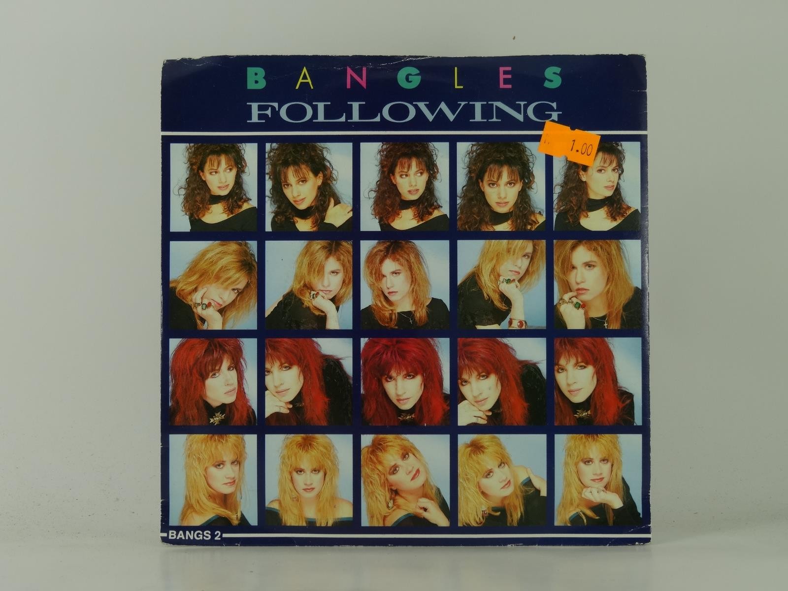BANGLES FOLLOWING (2) (37) 2 Track 7" Single including Picture Sleeve CBS RECORD