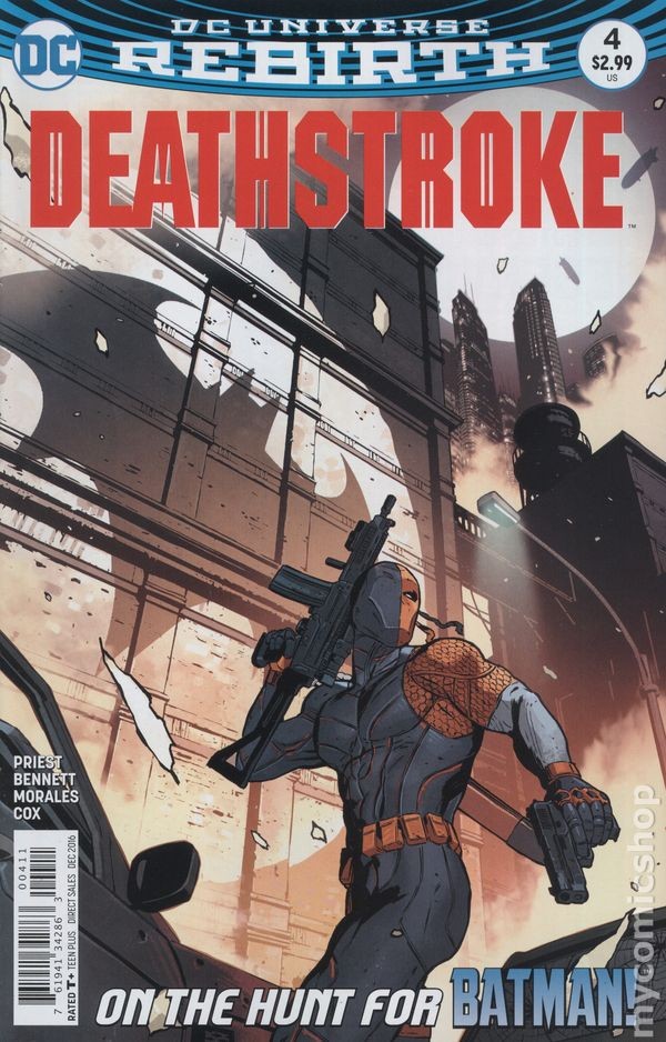 Deathstroke #4A Aco FN 2016 Immagine Stock