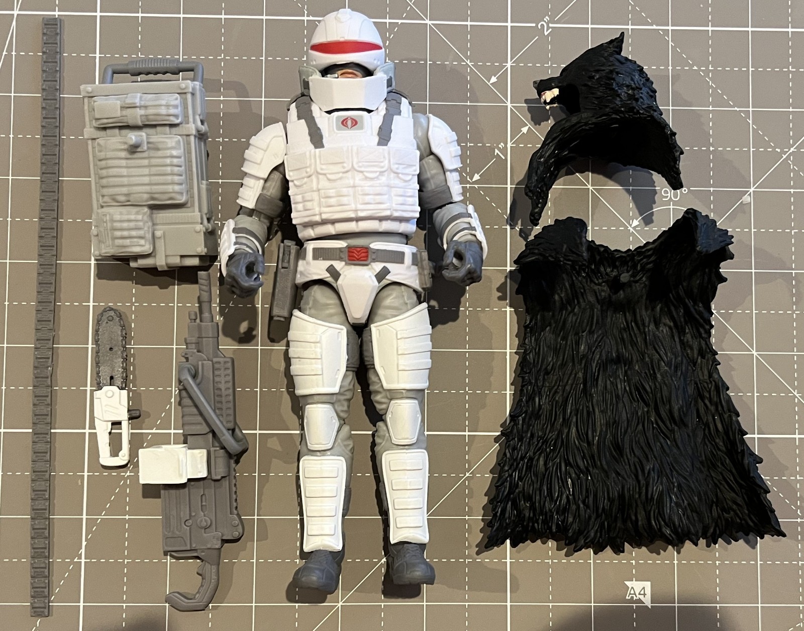 Arctic SAW Viper della G.I. Joe Classified Series Arctic Battle confezione da 3 pezzi