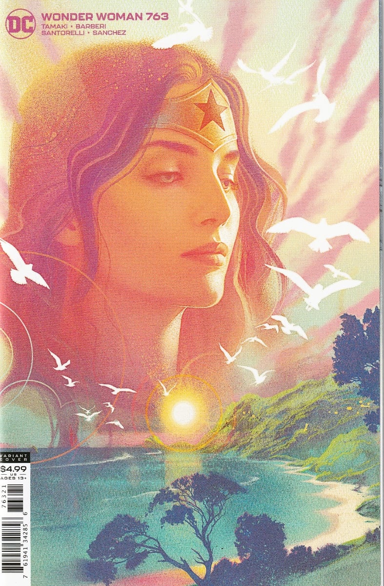 WONDER WOMAN #763 (2016) JOSHUA MIDDLETON VARIANTE CARTONCINO ~ NON LETTO QUASI NUOVO