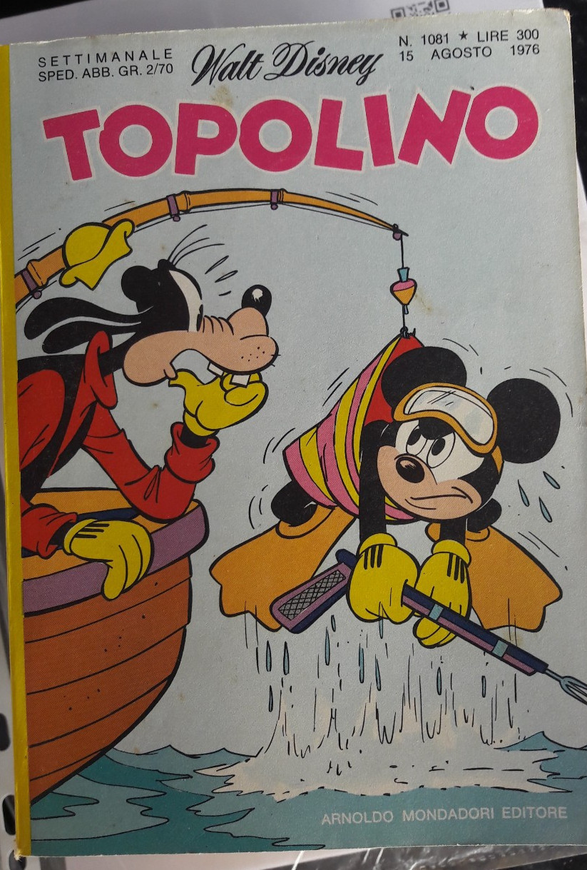 Topolino Numero 1081 -  15 Agosto  1976