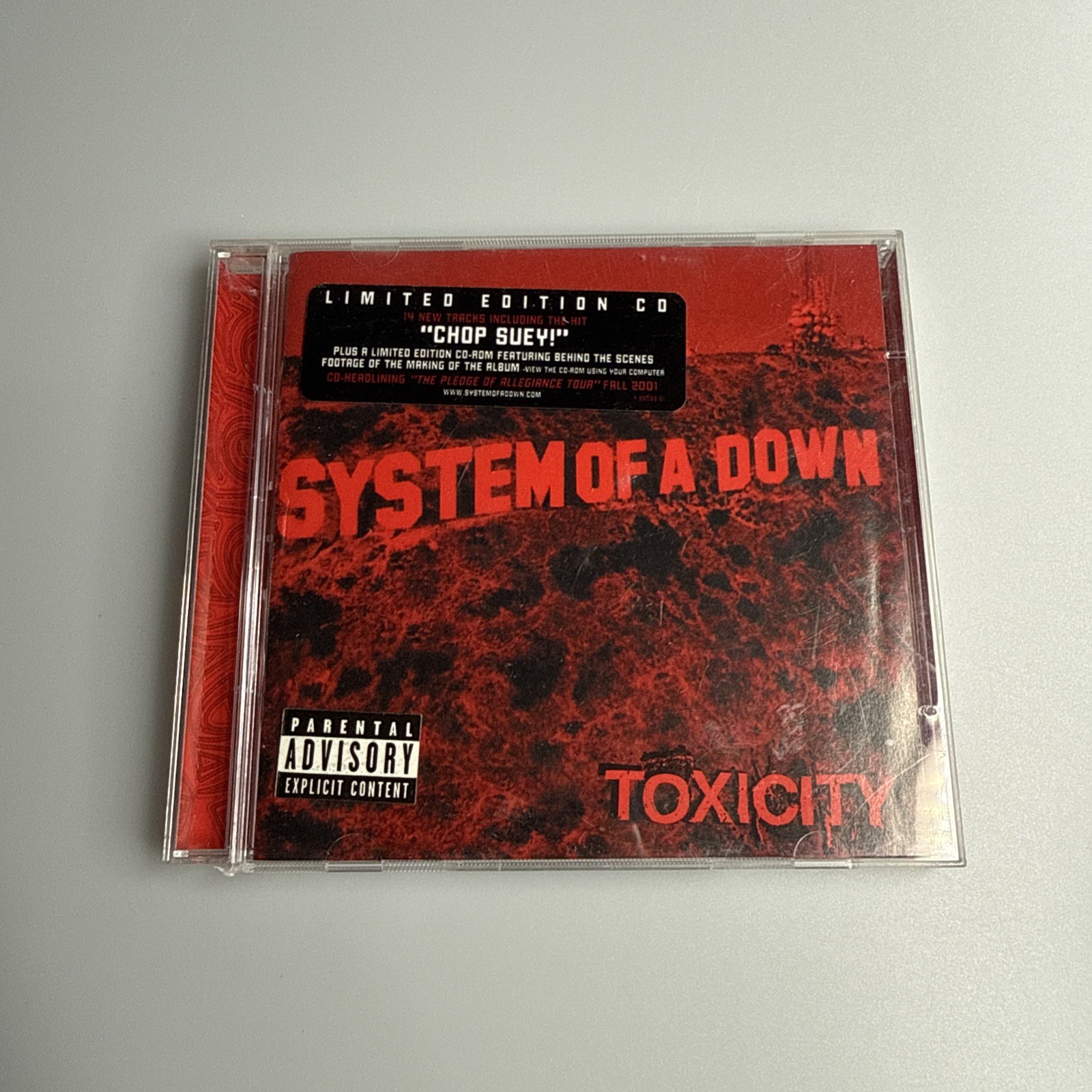 System Of A Down - Toxicity CD Limited Edition 2001 Alternative Metal Rare HTF