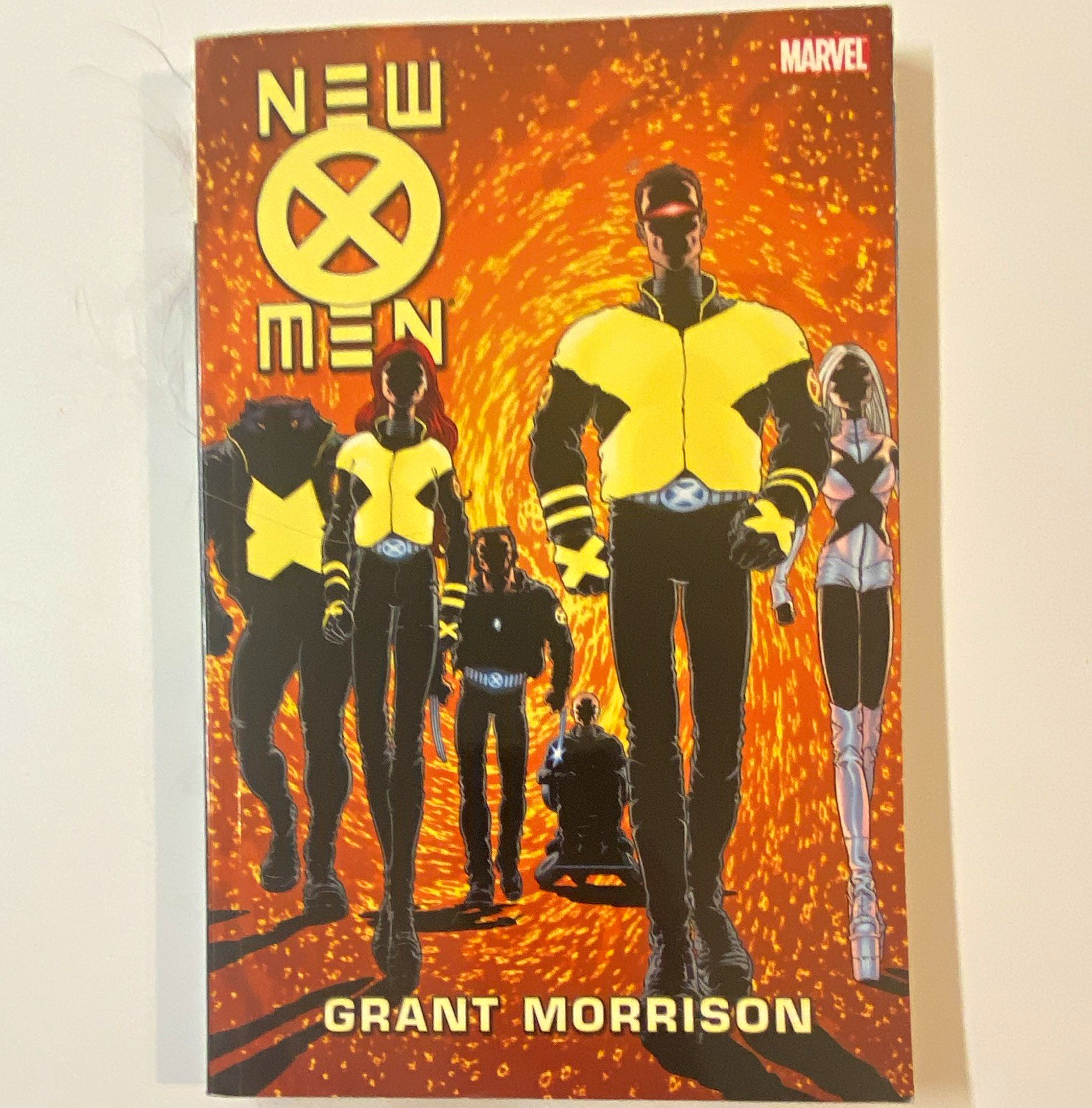 Marvel nuovo X-Men Trade tascabile graphic novel Grant Morrison Cyclops Jean grigio