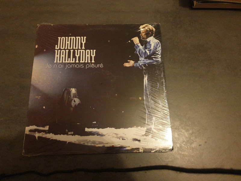 Vinyle 33T Johnny Hallyday - Je n'ai jamais pleuré - Numéroté N°79 (NEUF sous blister)
