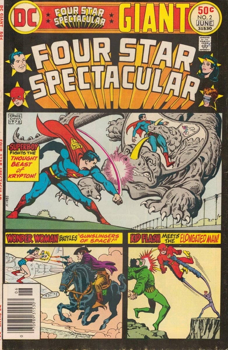 49516: DC COMICS FOUR STAR SPECTACULAR #2 VF Grade