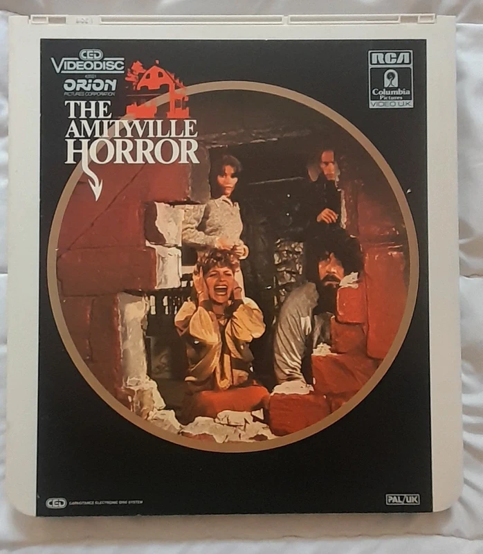 Videodisque ced rca - The Amityville Horror - Version PAL/UK - Teste et fonctionnel