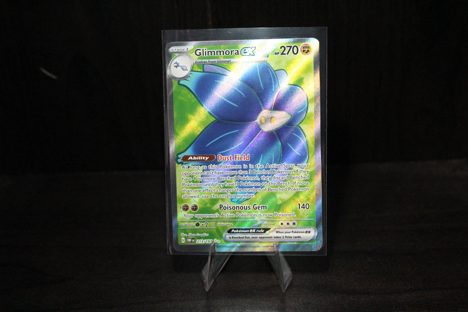 Glimmora ex 213/197 SV03: Obsidian Flames Holo