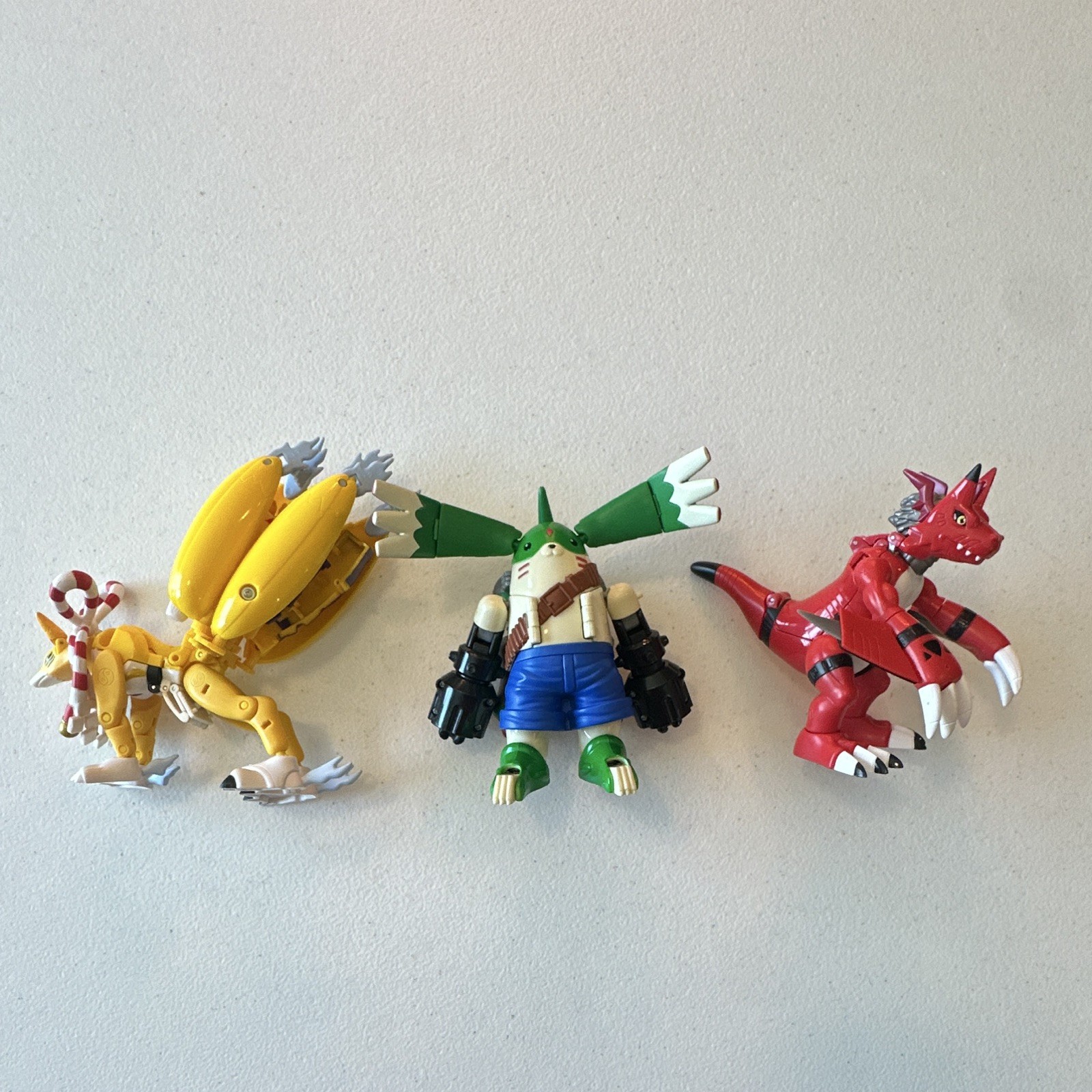 Bandai Digivolving Growlmon Gargomon Kyubimon