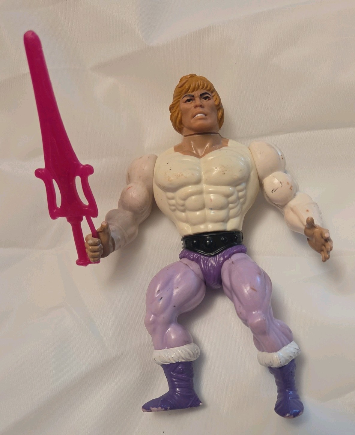Masters Of The Universe PRINCE ADAM vintage anni 80 con spada MOTU