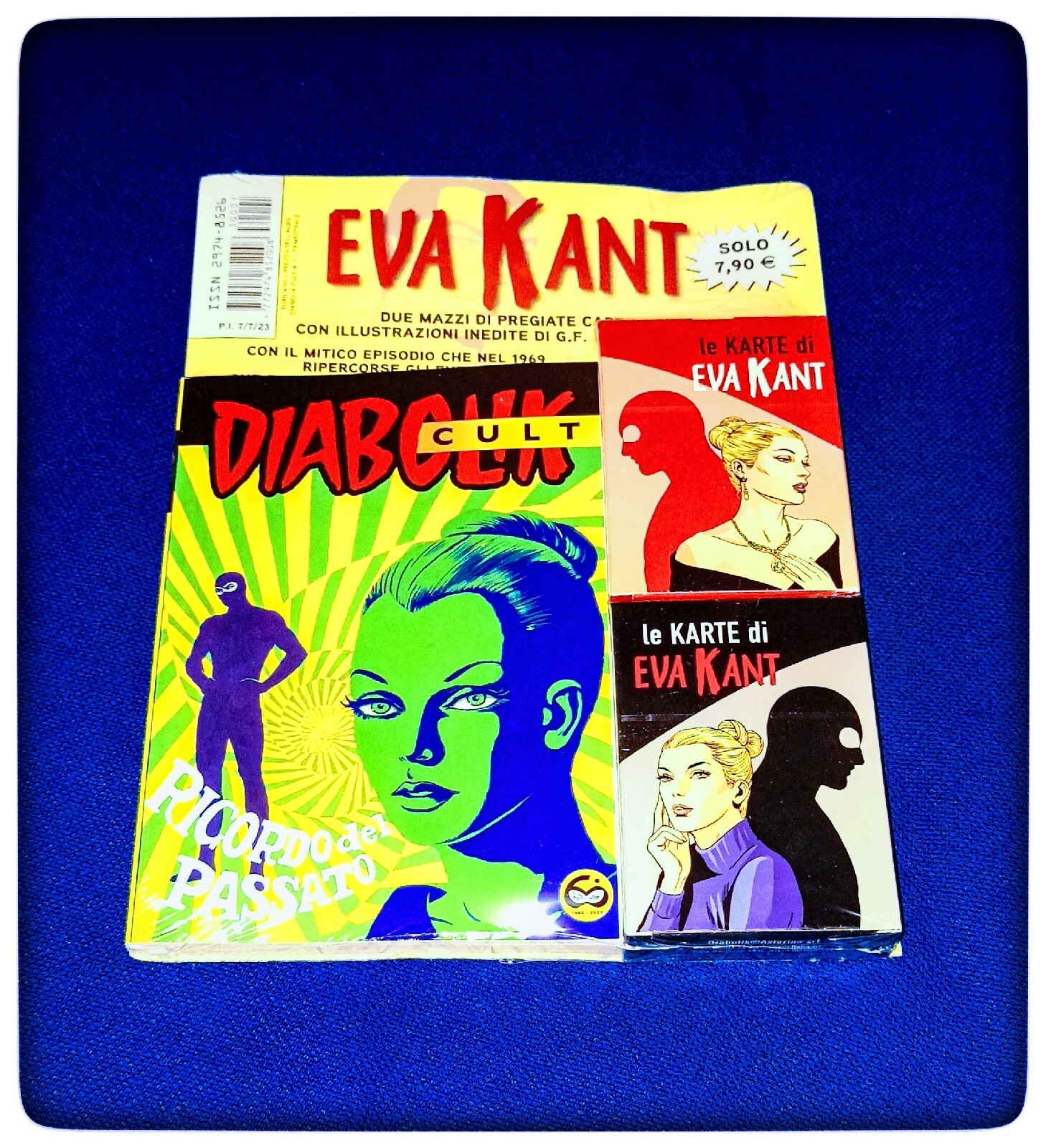 EVA KANT DIABOLIK CULT ALBO + 2 MAZZI DI CARTE (CONFEZIONE NUOVA SIGILLATA)