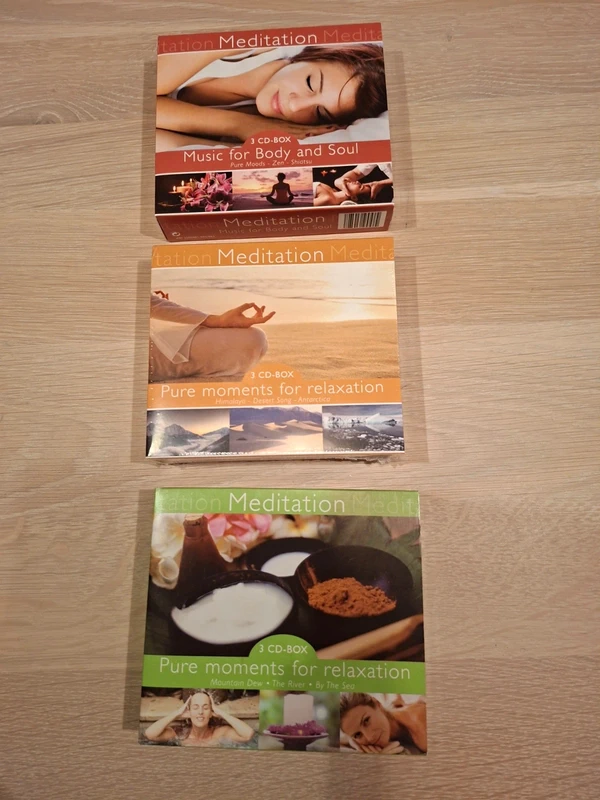 Set cd's relaxatie meditatie