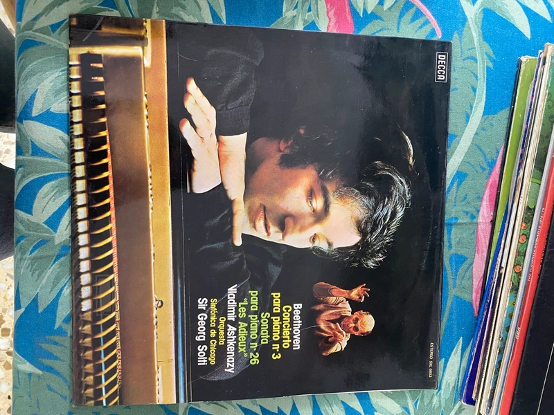 Beethoven – Ashkenazy / Solti – Concierto Piano Nº3 – Decca SXL 6653 LP