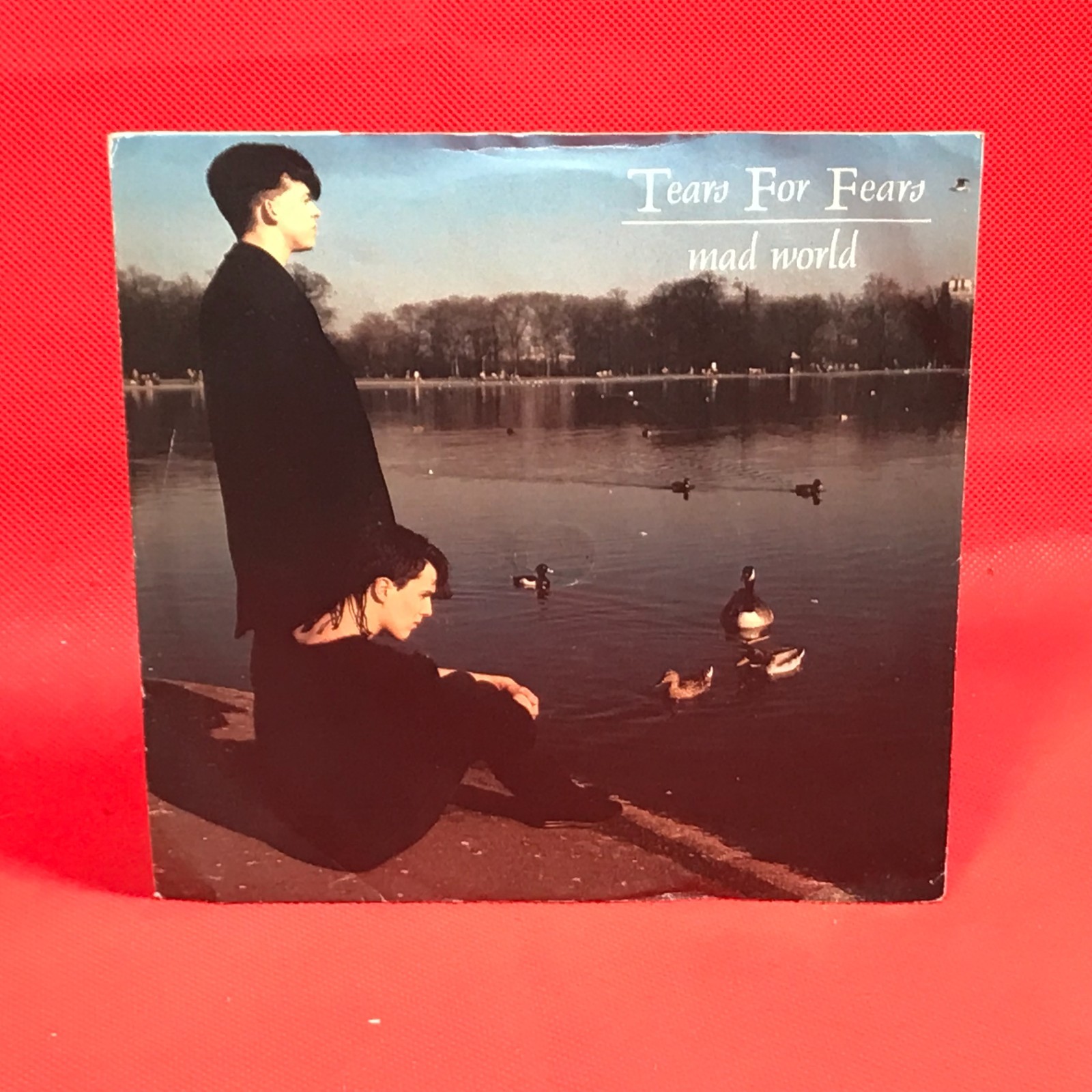 TEARS FOR FEARS Mad World 1982 UK 7" vinyl single 45 record We Are Broken B