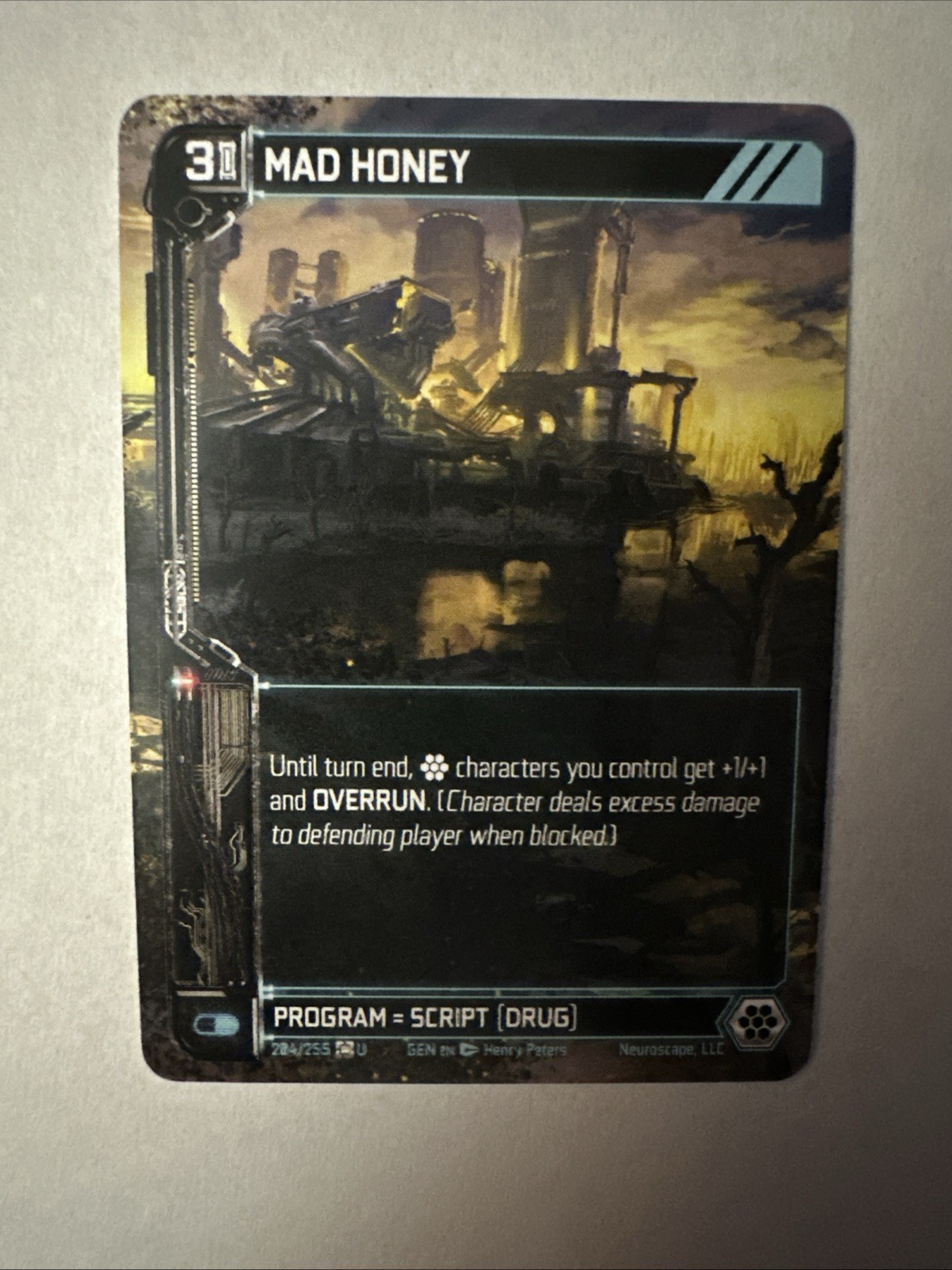 Neuroscape TCG Genesis Mad Honey 204/255 Asta combinata Risparmia sulla spedizione