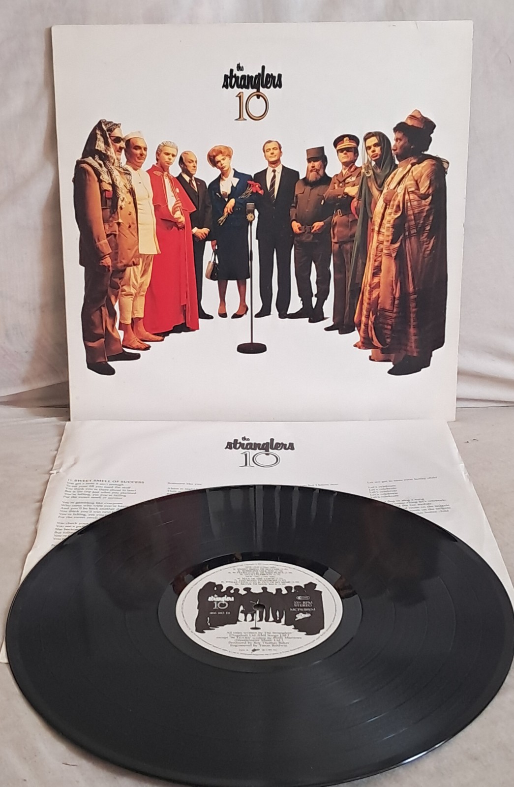 The Stranglers ~ 10 LP 466483 1 1990 CBS UK + inner  A1/B1  EX/EX- see all pics