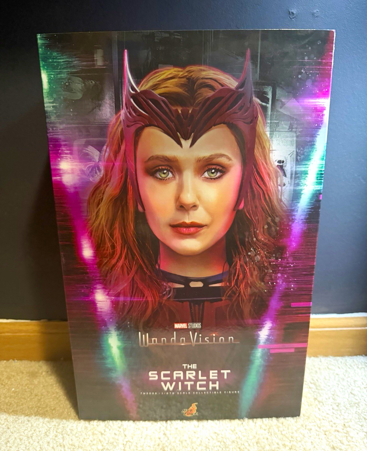 Hot Toys Scarlet Witch WandaVision 1:6 Action Figure TV Capolavoro TMS050 NUOVO