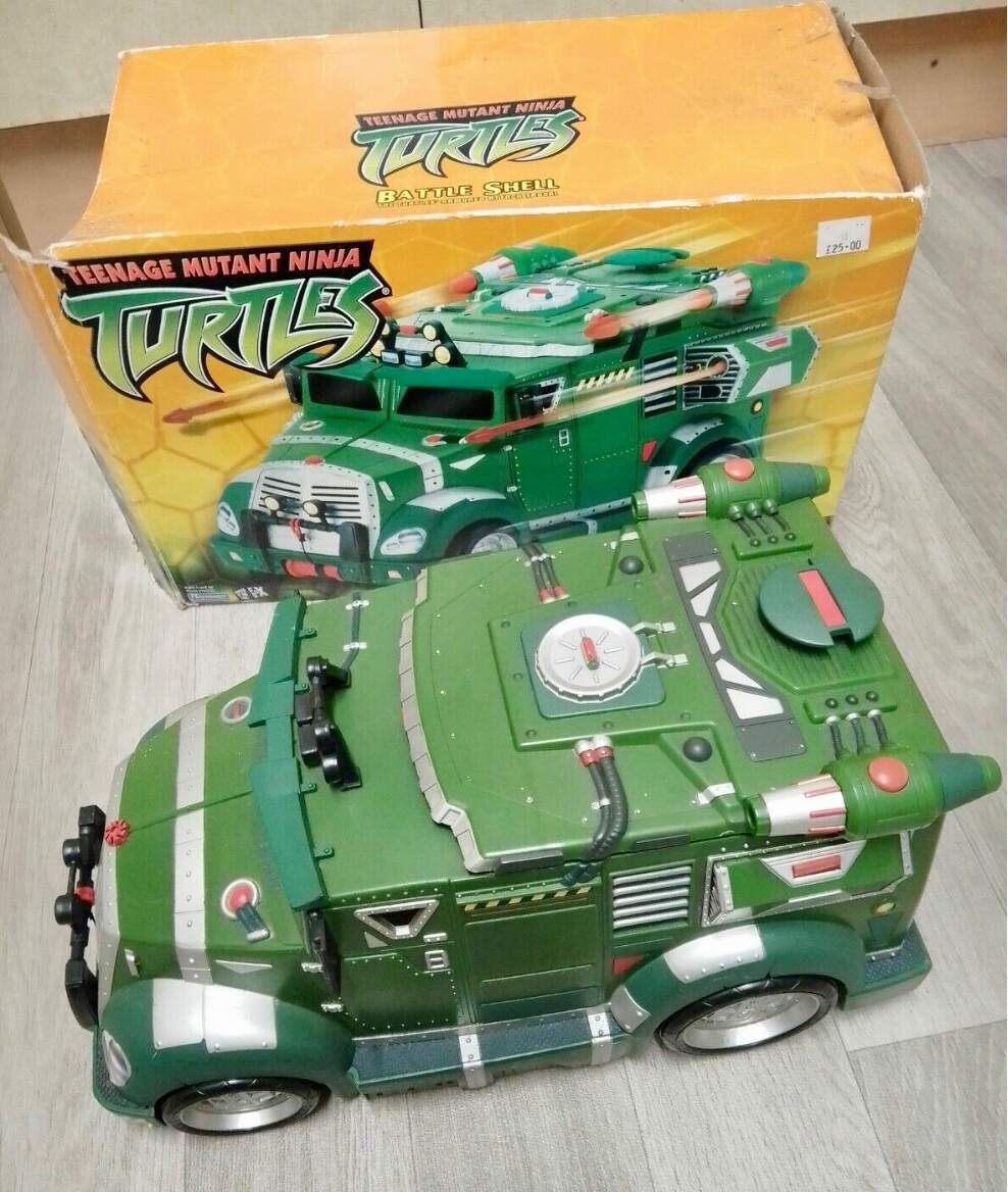 TNMT Teenage Mutant Ninja Turtles Battle Shell Van Truck - Boxed