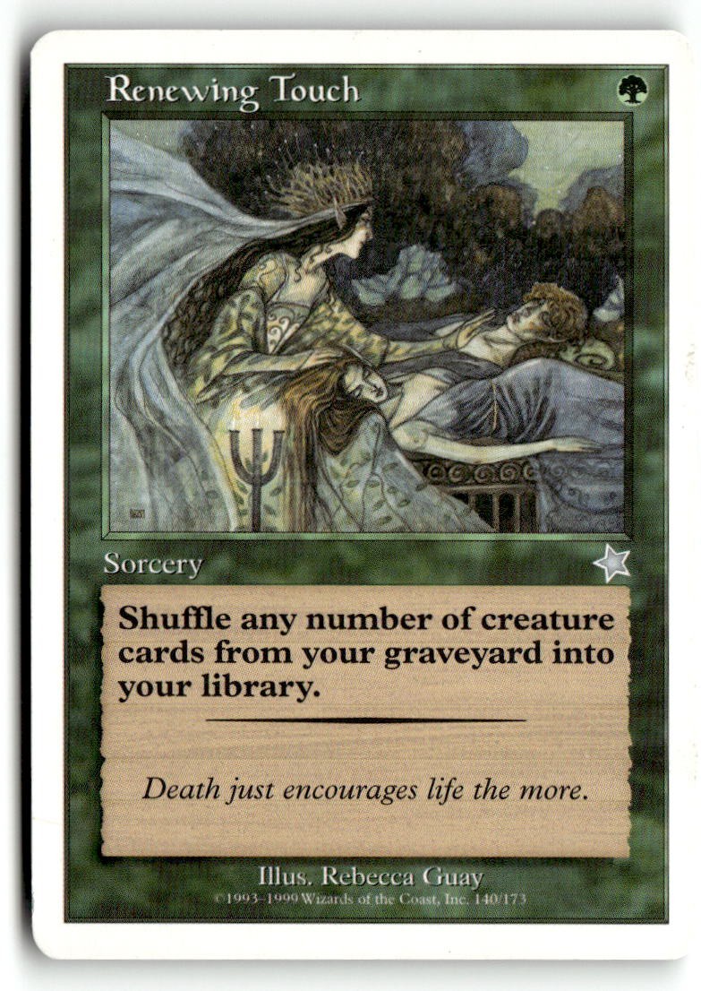 Renewing Touch Starter 1999 [S99 - 140] Magic Uncommon LP