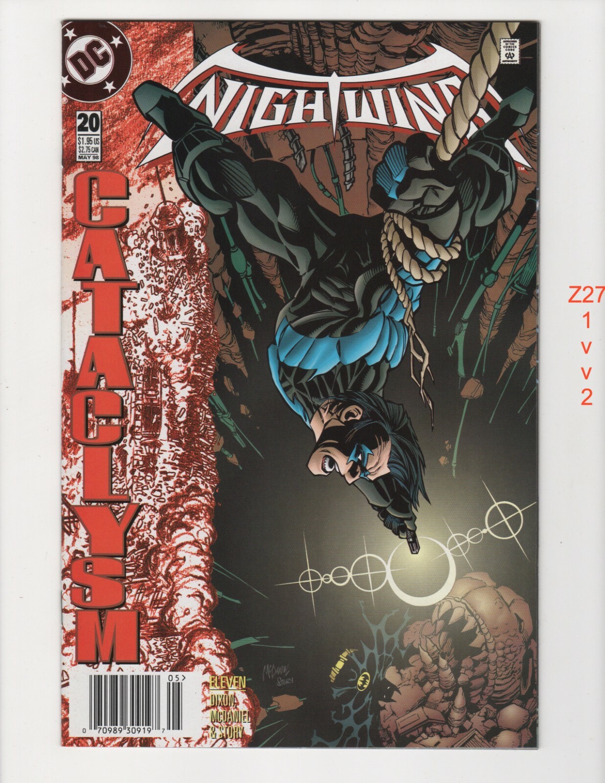 Nightwing #20 Edicola VF/NM 1996 DC z2712