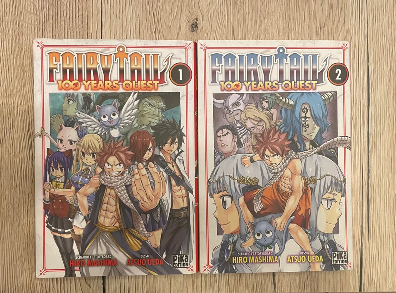 Manga Fairy Tail 100 year quest