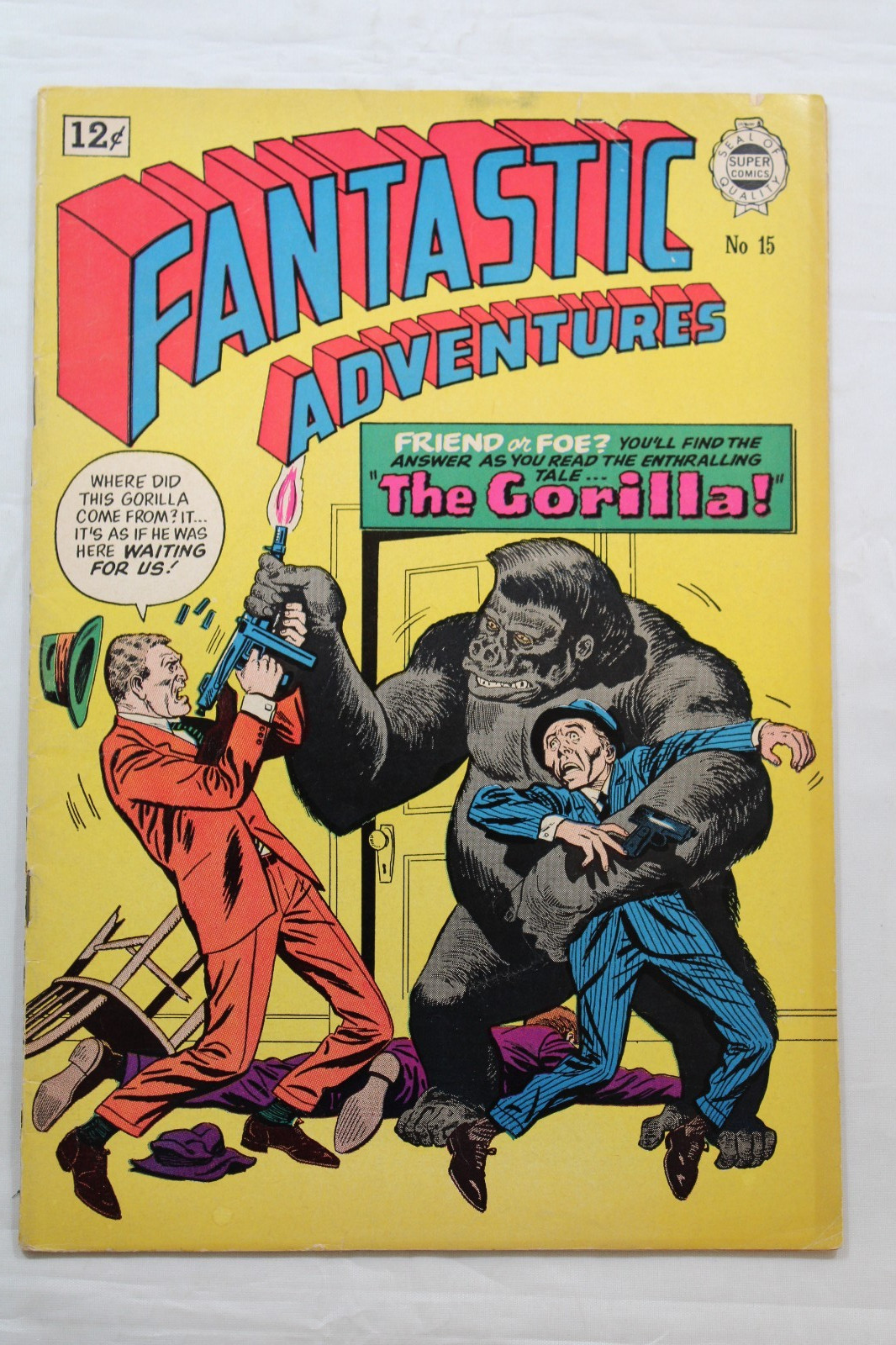 Fantastic Adventures #15 Super Comics 1963 ottime condizioni/VG+