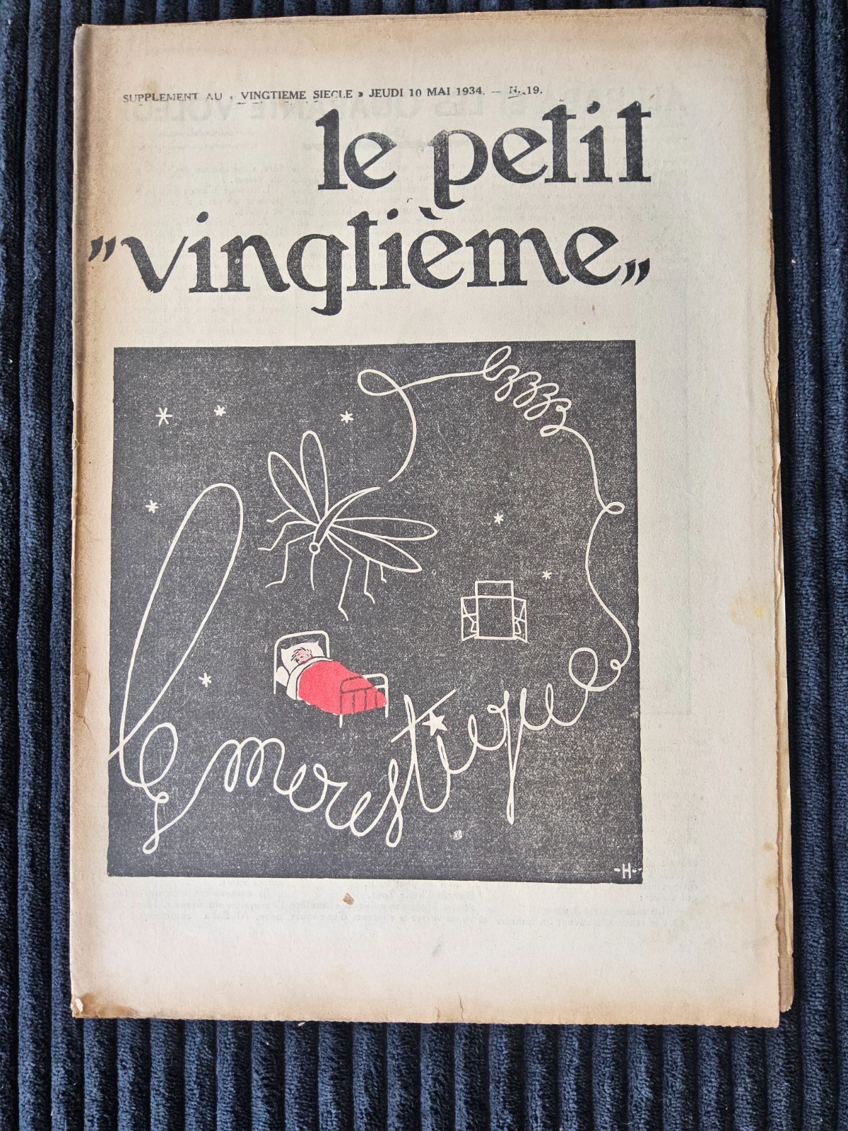 Tintin - Petit Vingtième - Numéro 19 de 1934