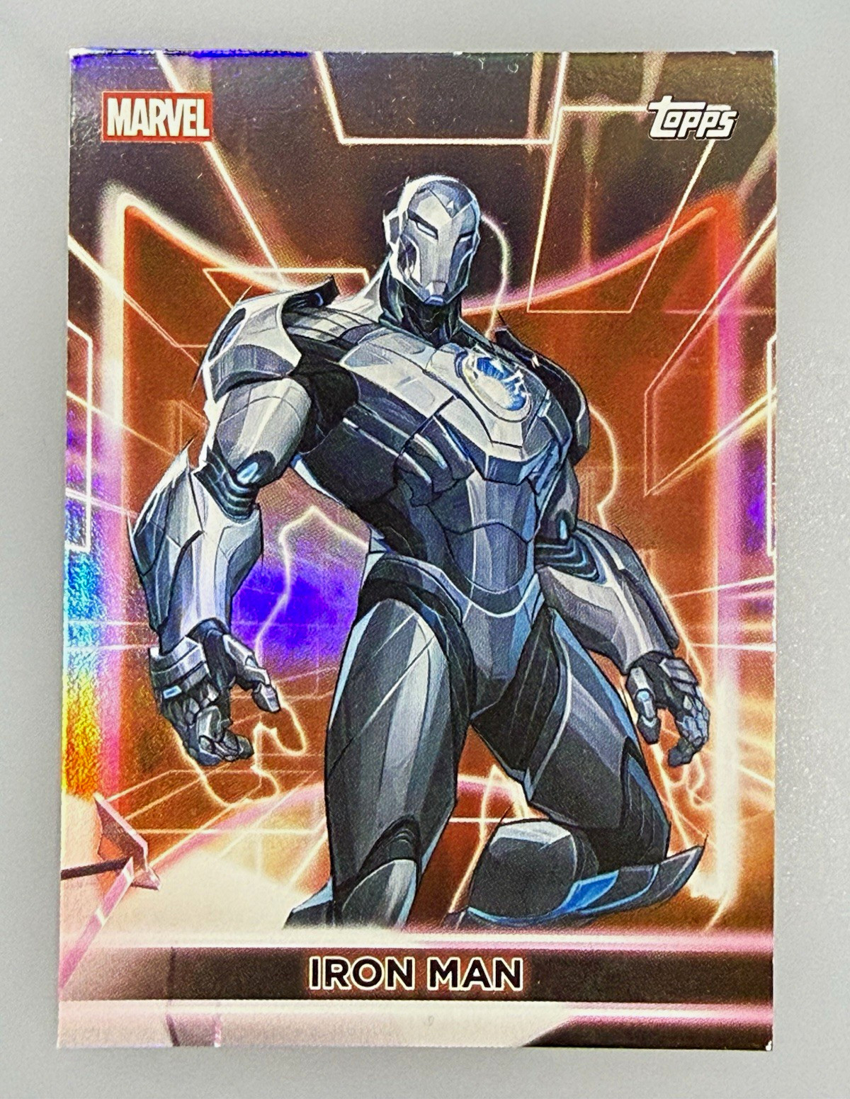 Topps 2026 Marvel Neon Iron Man & Venom Variation Original Art 2-Card Lot