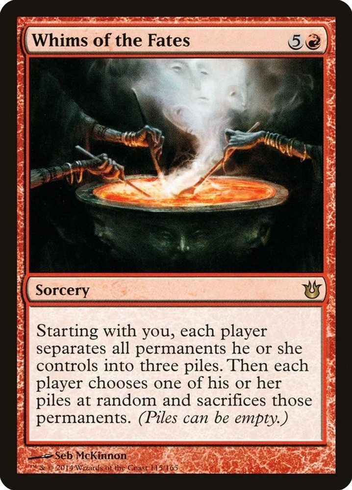 Whims of the Fates Born of the Gods LP MTG 115